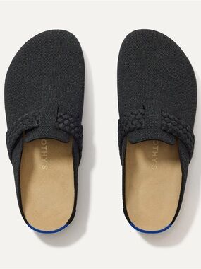 NWT Rothy's Braid Clog in Black